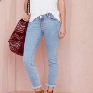 One teaspoon iggys jeans raw hem